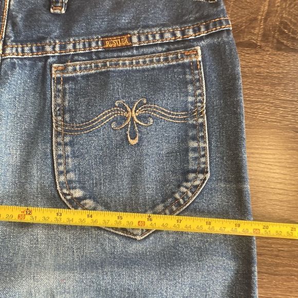 Vintage Women’s Rustler Straight Leg Blue Jeans Size 30x32 - Picture 15 of 15